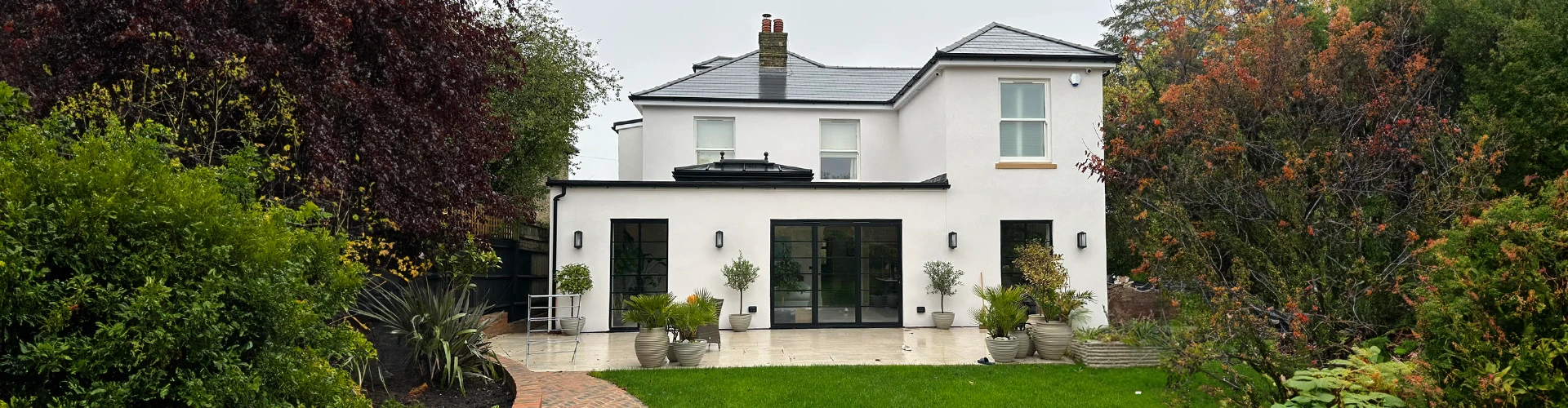 Hertford Home Extension on Modern White House