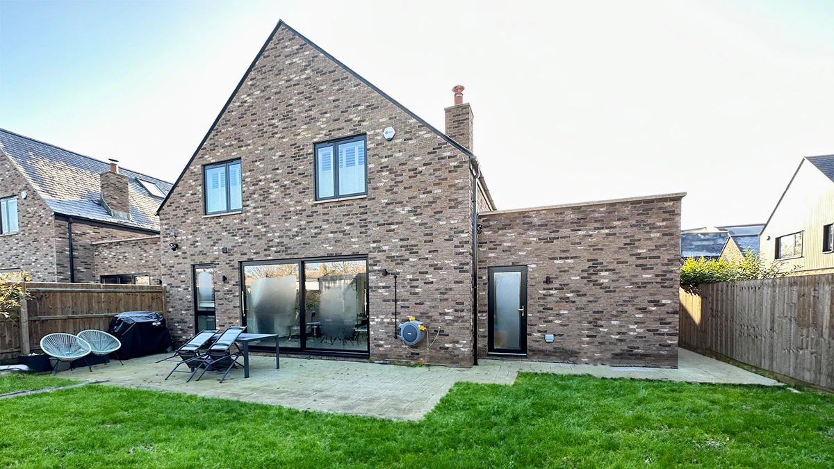 Brick Built Modern Home Extension