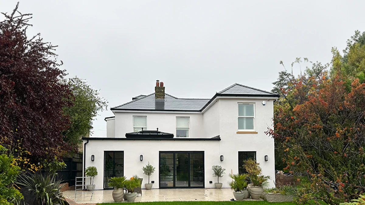 Rear Extension on Essex White House